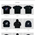 Official X Shop Introduced With Apparels and Headwear - Web 1