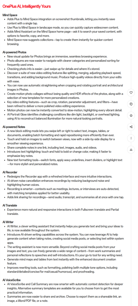 OnePlus 12R - Changelogs (2)