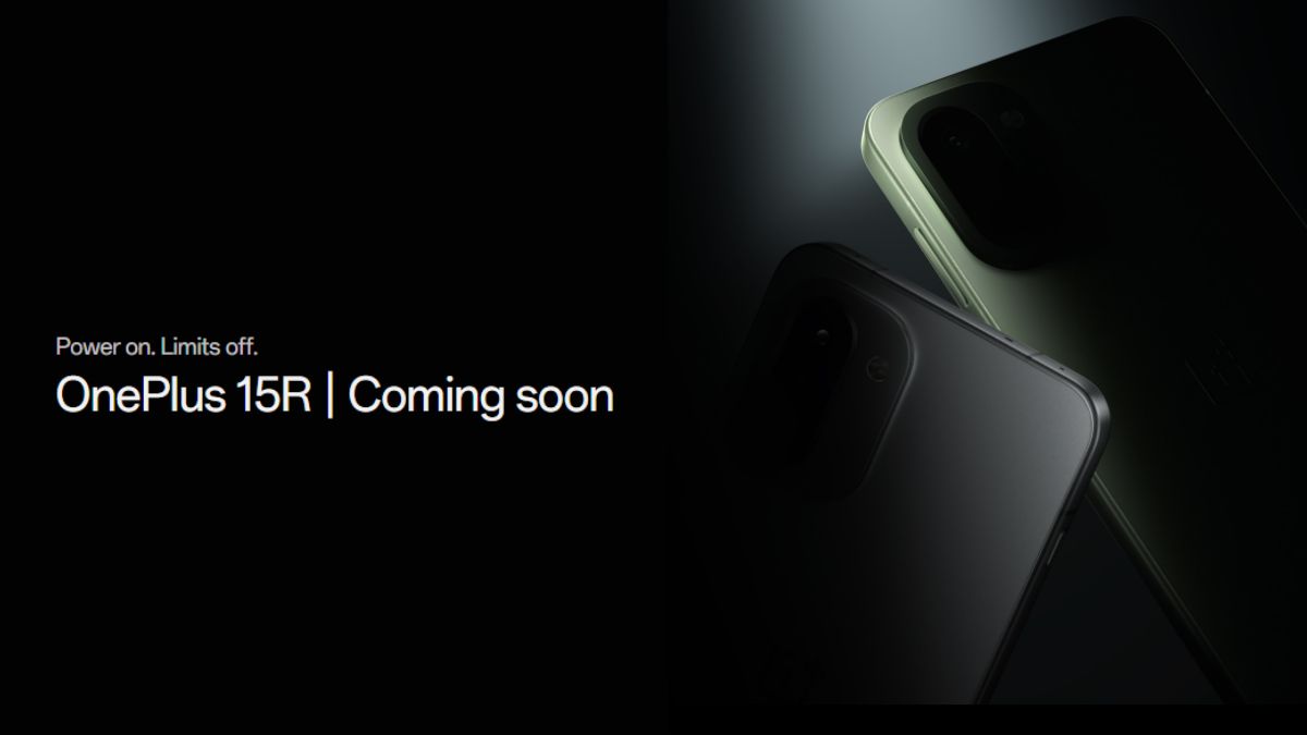 OnePlus 15R Coming Soon Poster India