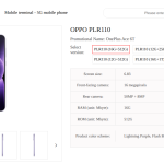 OnePlus Ace 6T (PLR110) - China Telecom Website Listing (1)