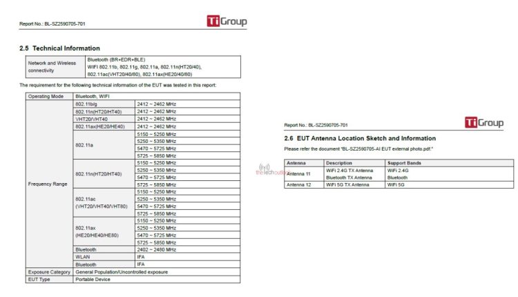 OnePlus Pad Go 2 (OPD2504) - FCC Certification (2)