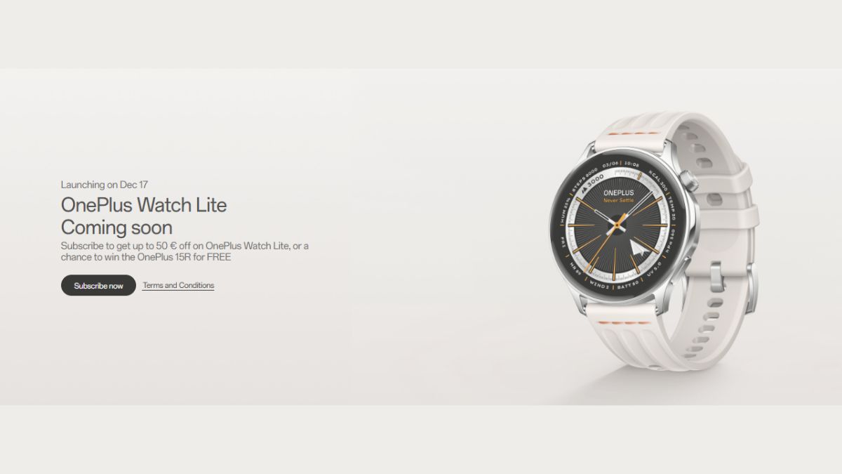 OnePlus Watch Lite launch date