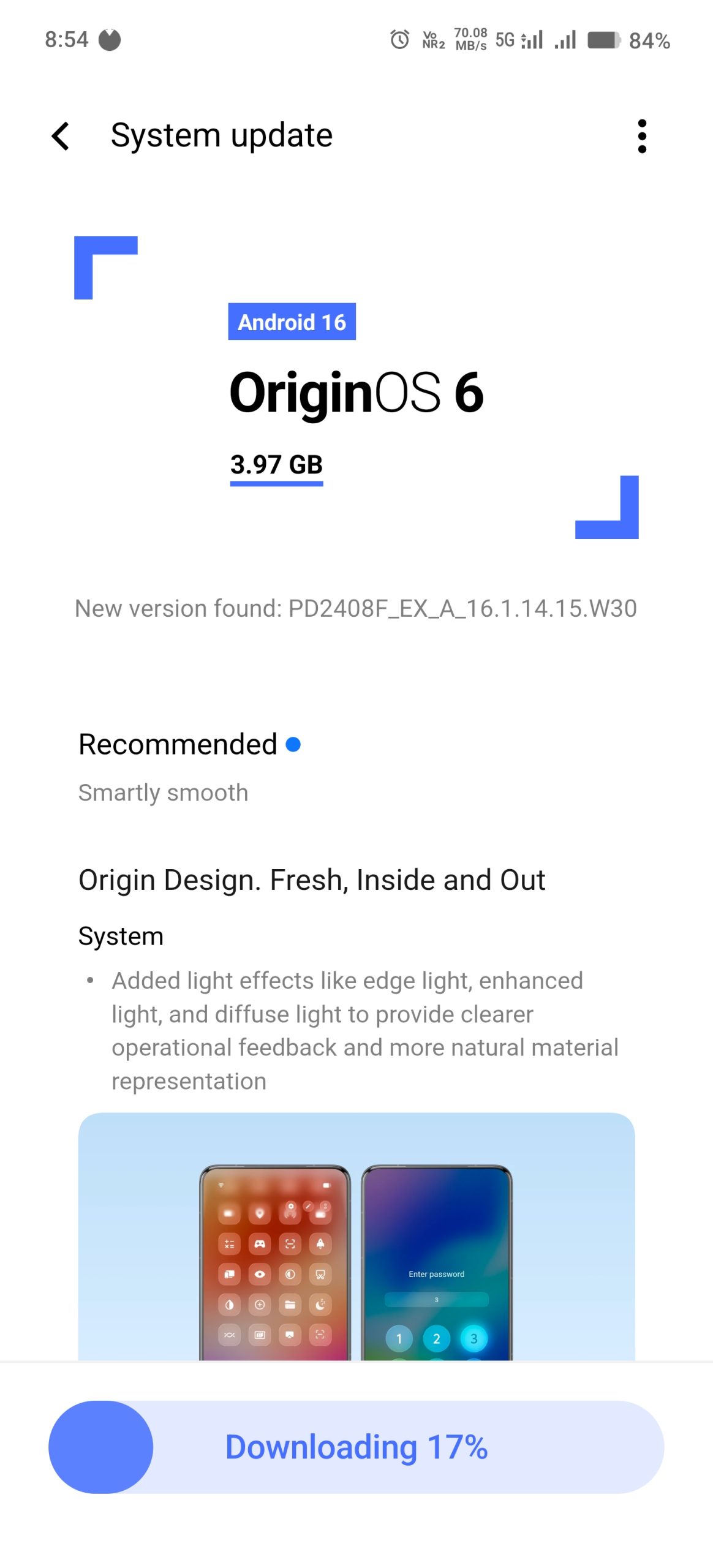 OriginOS 6 update iQOO 13