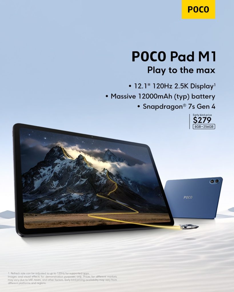 POCO Pad M1 - Poster