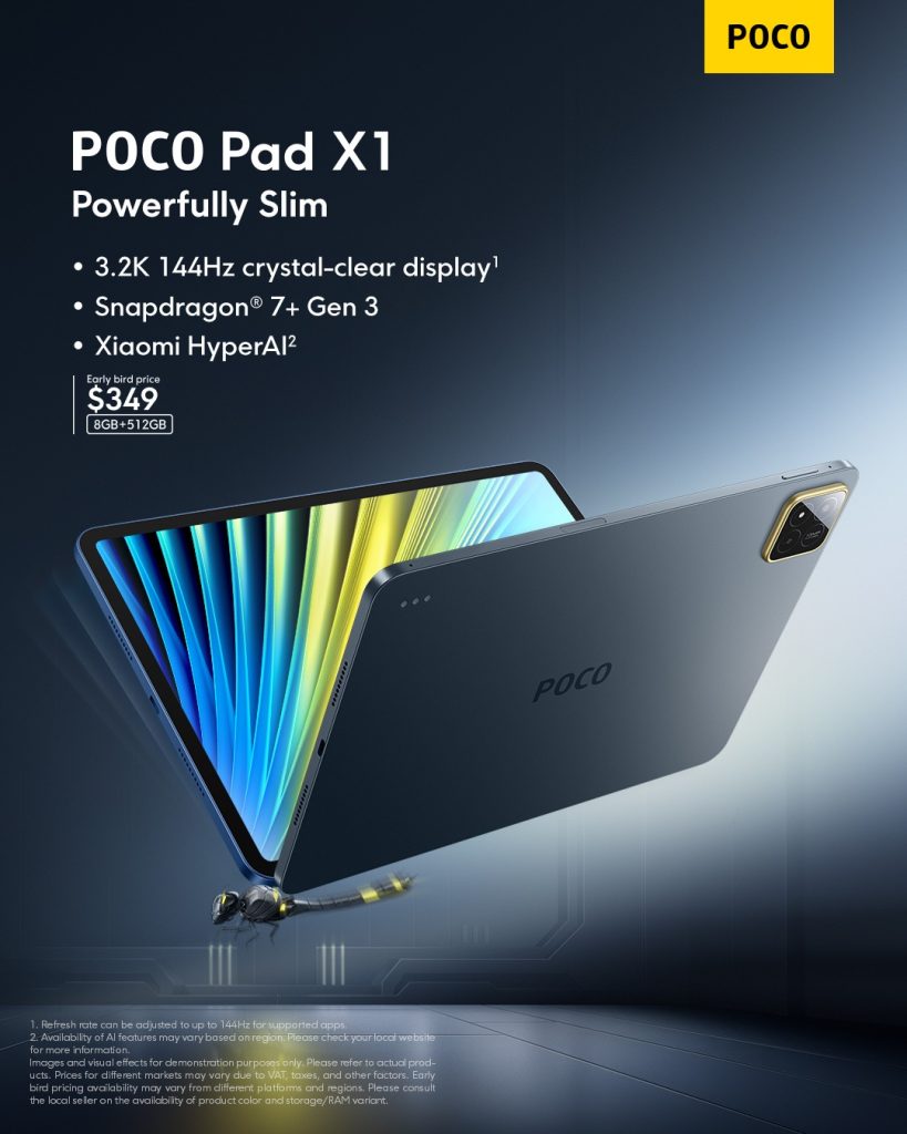 POCO Pad X1 - Poster