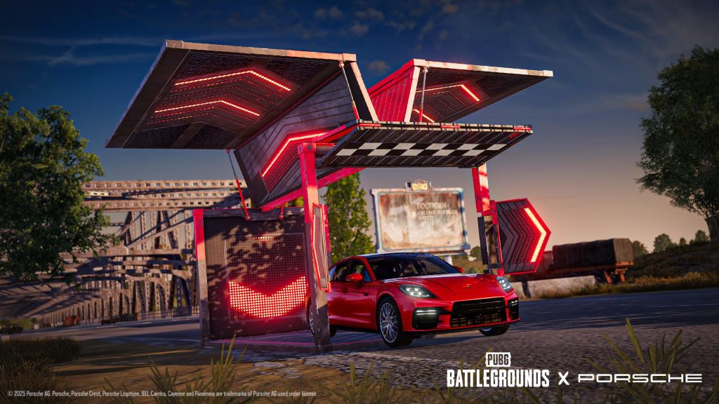 PUBG Update 38.2 - PUBG x Porsche Container