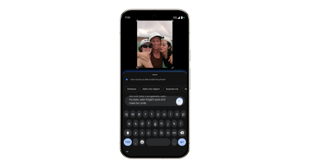 Personalized Edits in Google Photos