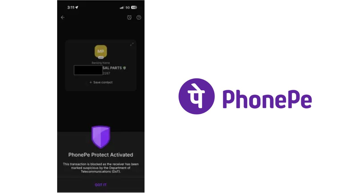 PhonePe Protect Alert