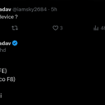 Qualcomm Snapdragon 8 Gen 5 Smartphones Tipped - X Post