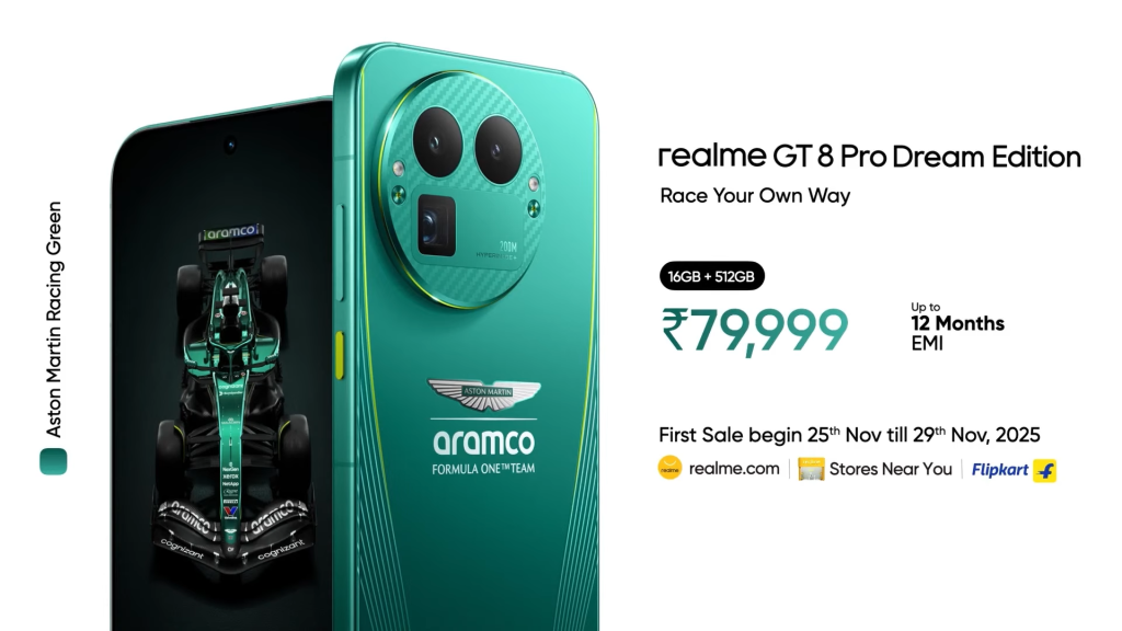 Realme GT 8 Pro Dream Edition - Price and Availability Details