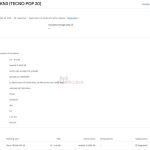 Tecno Pop 20 - Google Play Console Listing