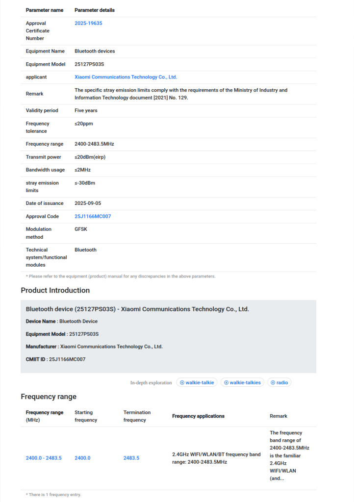 Xiaomi Smartphone Camera Grip ('25127PS03S') - CMIIT Certification