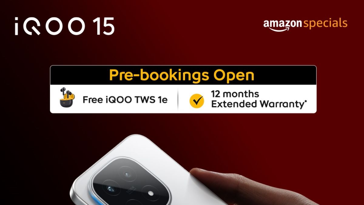 iQOO 15 Pre-Booking Offers