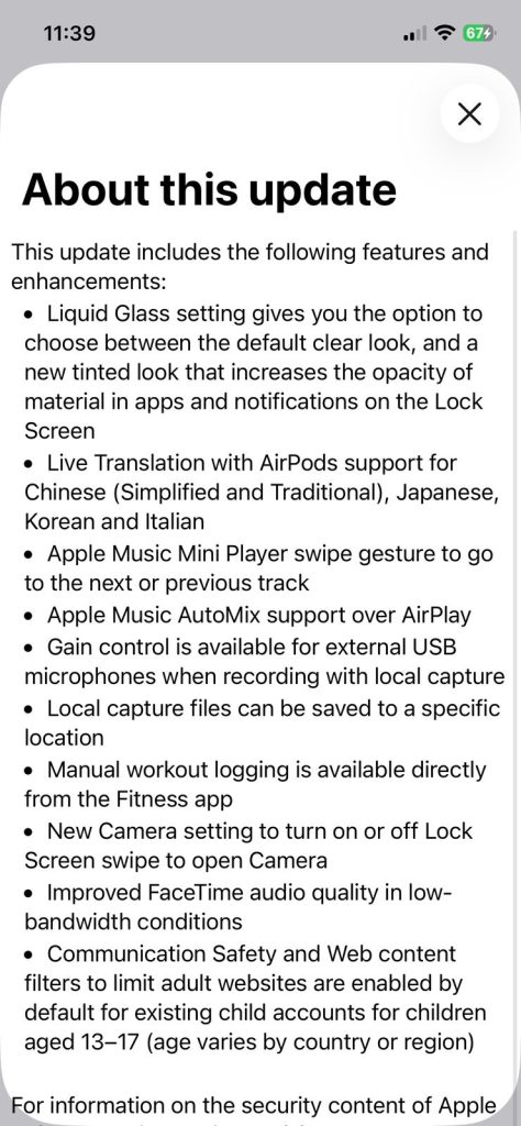macOS Tahoe 26.1 Update - Image (2)