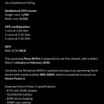 Honor Power 2 (SER-AN00) - Geekbench Listing (X Post 2)
