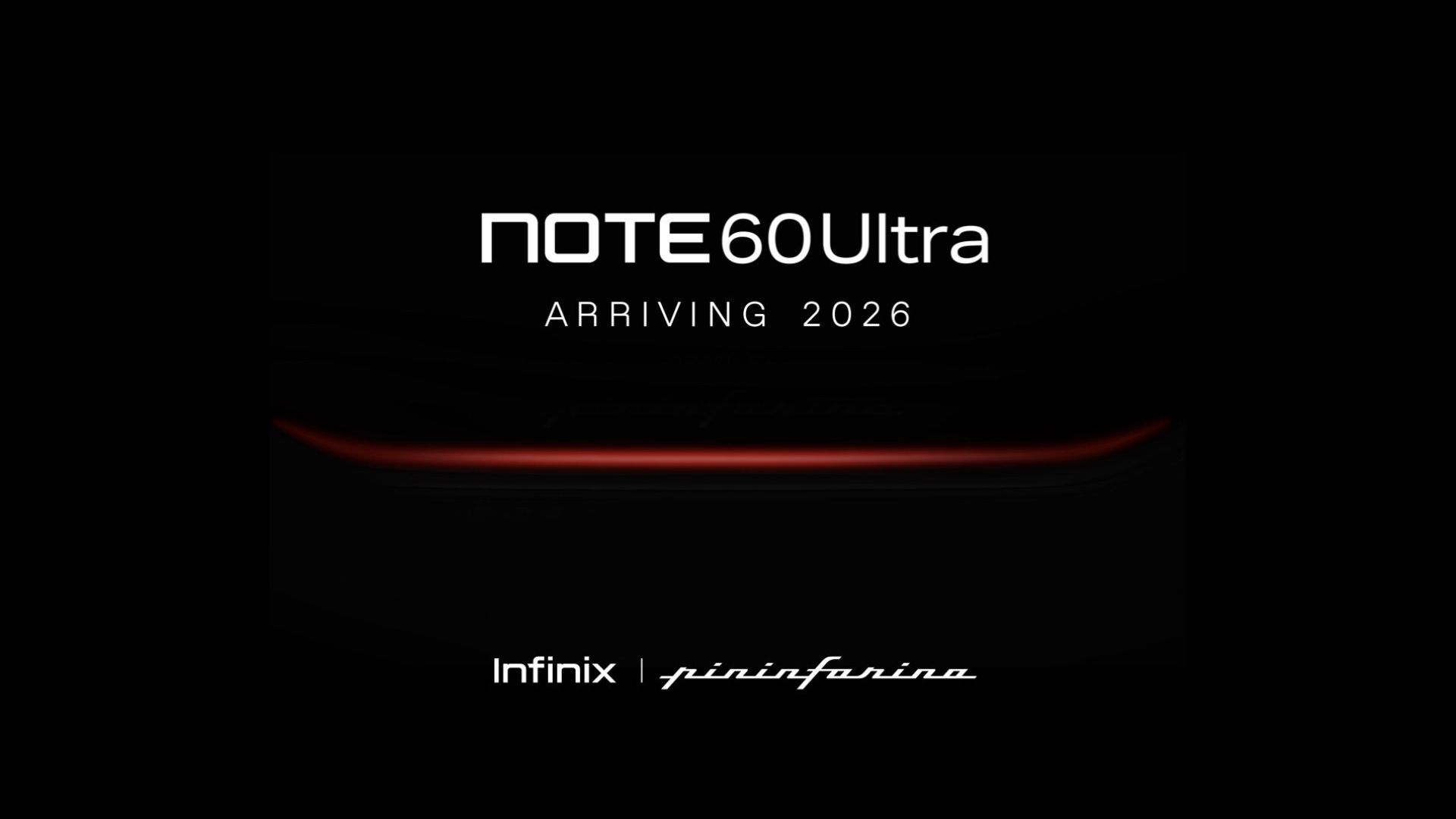 Infinix x Pininfarina Strategic Design Partnership - Infinix Note 60 Ultra Smartphone Coming in 2026