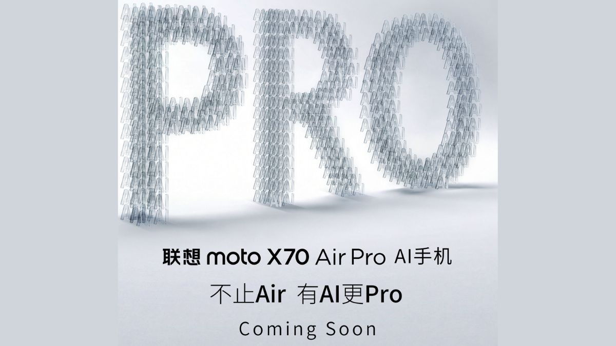 Moto X70 Air Pro Teaser China