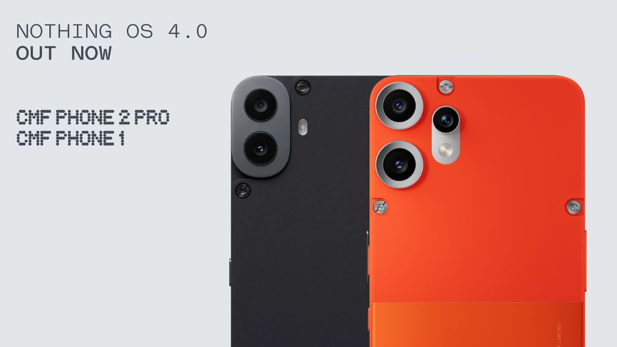 Nothing OS 4.0 stable update CMF Phone 1 and Phone 2 Pro