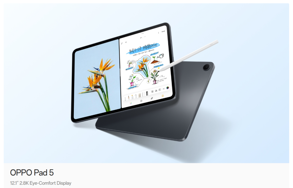 OPPO Pad 5 - OPPO India Listing (1)