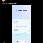 One UI 8.5 - Clock