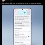 One UI 8.5 - Now Brief Supports Audio Brief