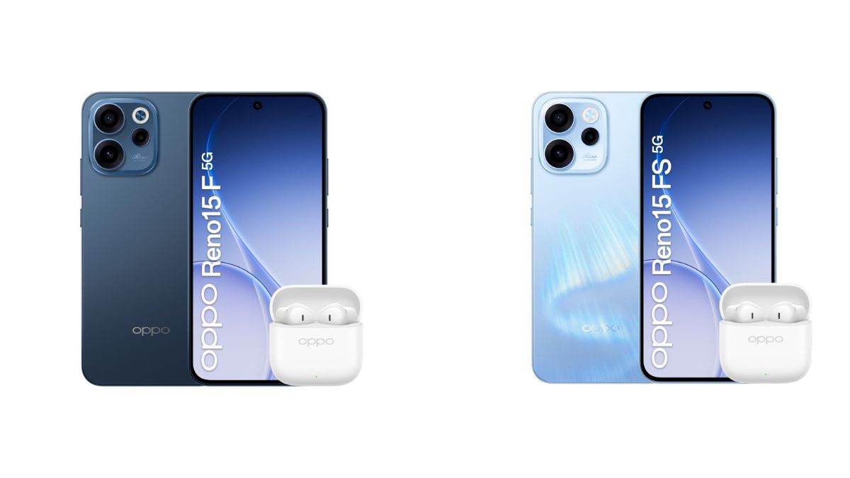 Oppo Reno 15F 5G and Reno 15FS 5G