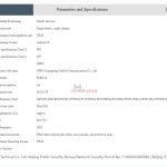 Oppo reno 15C on CHina Telecom Specs