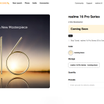 Realme 16 Pro Series 5G - Product Page