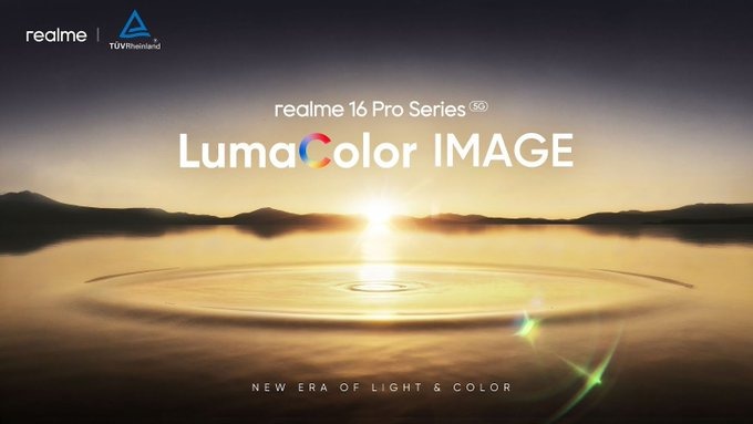Realme 16 Pro Series - Luma Color Image (Teaser)