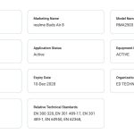 Realme Buds Air 8 - TDRA Certification
