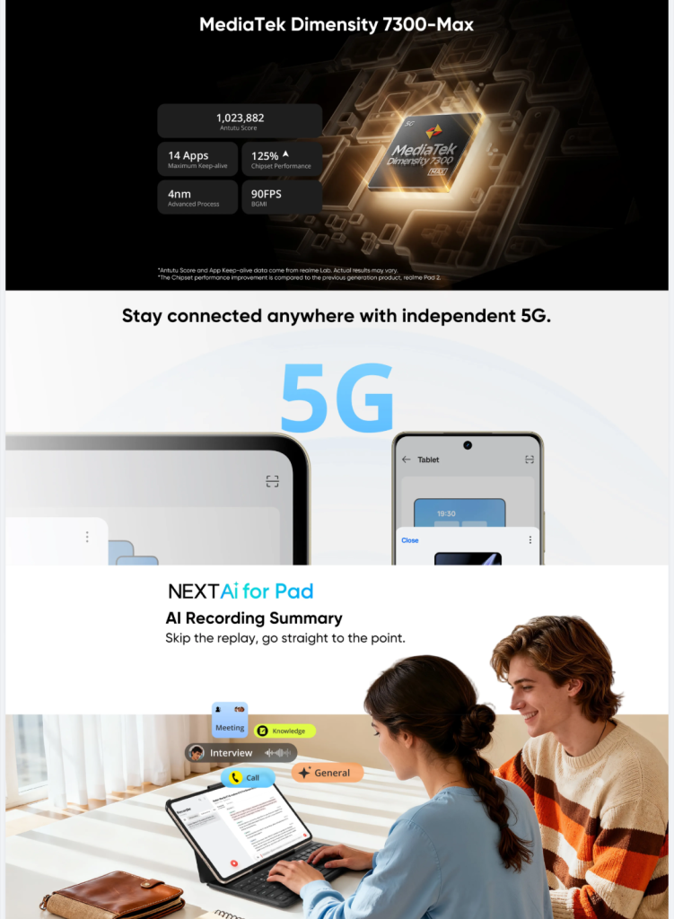 Realme Pad 3 - Flipkart Listing (4)
