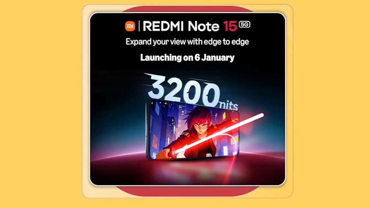 Redmi Note 15 5G India Launch Date