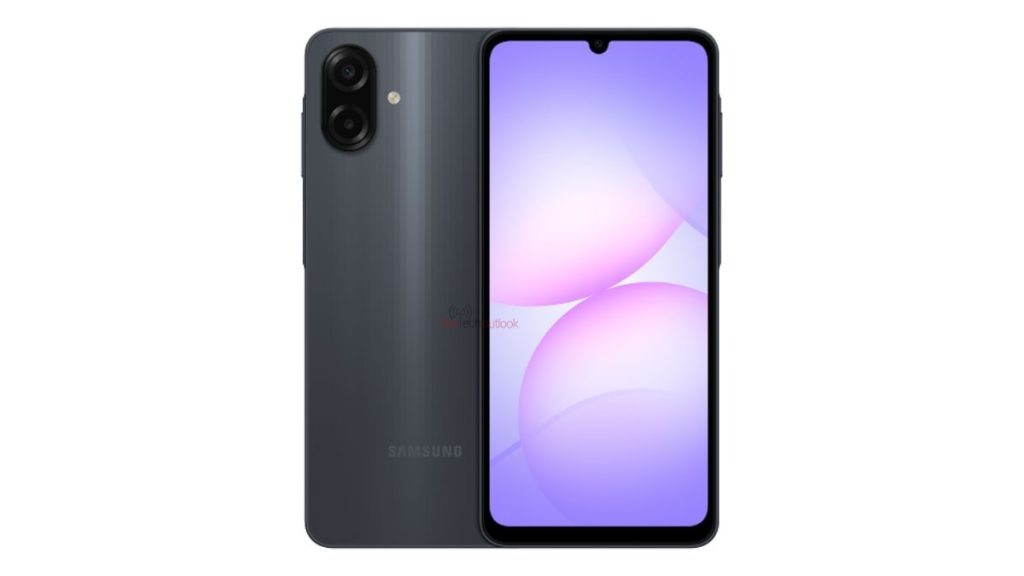 Samsung Galaxy A07 5G - Google Play Console Revealed Front and Back Look
