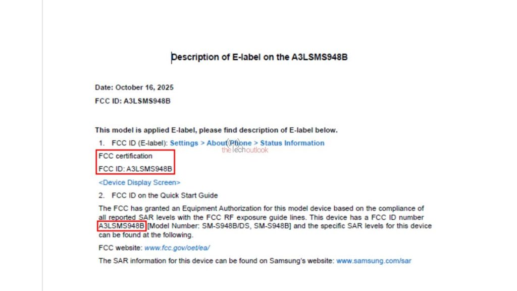 Samsung Galaxy S26 Ultra spotted on FCC