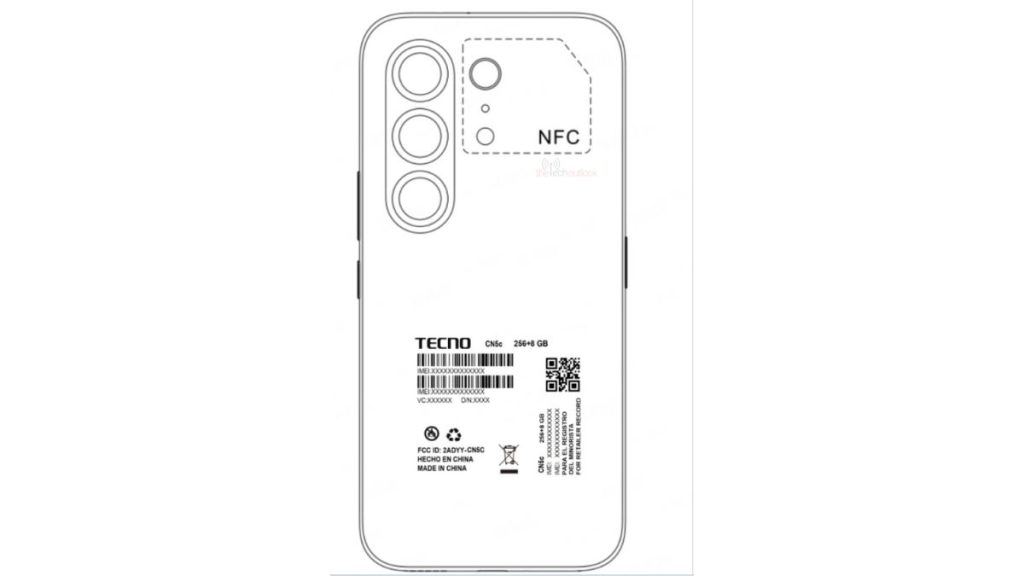 Tecno Camon 50 Pro 4G (CN5c) - FCC Certification (3)