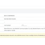 Vivo V70 Spotted on IMEI Database