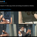 Xiaomi 17 Ultra Spy Shots (X Post)