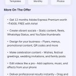Airtel Adobe Express Premium