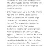 Airtel Adobe Express Premium