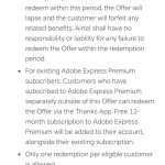 Airtel Adobe Express Premium