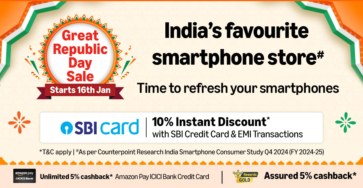 Amazon Great Republic Day Sale Banner