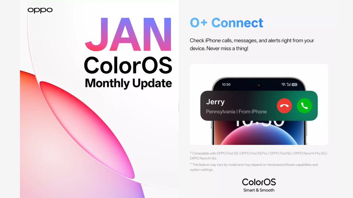 ColorOS 16 Monthy Update