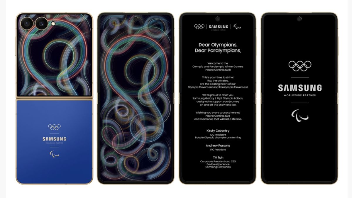 Galaxy Z Flip7 Olympic Edition