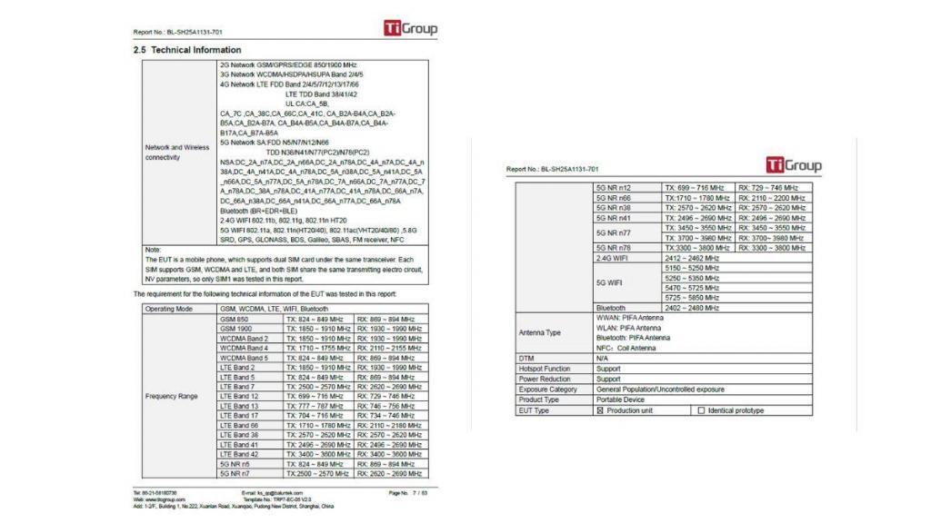 Infinix Note Edge - FCC Certification (1)