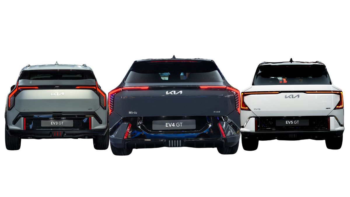 Kia EV 3 GT, EV4 GT and EV 5 GT