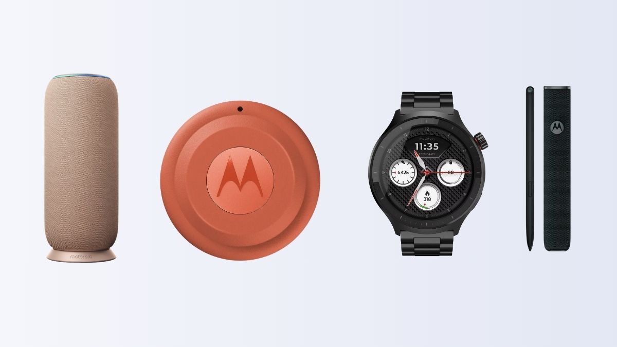 Moto Sound Flow, Moto tag 2, Moto Watch and Moto Pen Ultra
