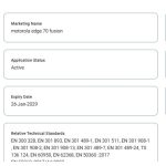 Motorola Edge 70 Fusion TDRA