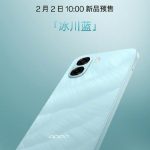 Oppo A6V Glacier Blue