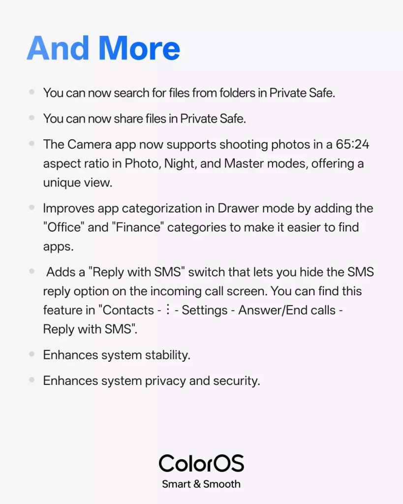 Other Feature