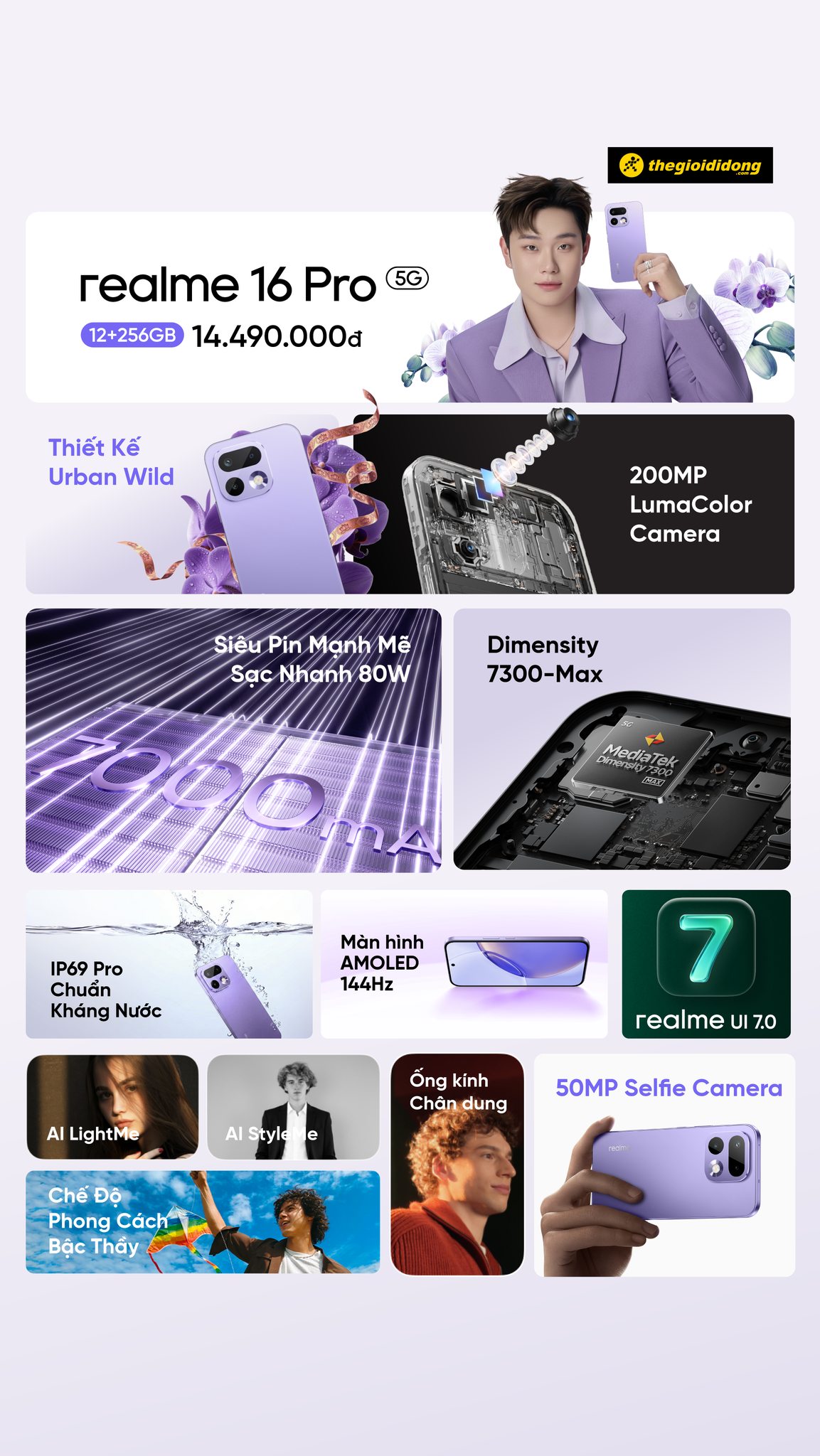 Realme 16 Pro 5G Specs and Pricing Vietnam